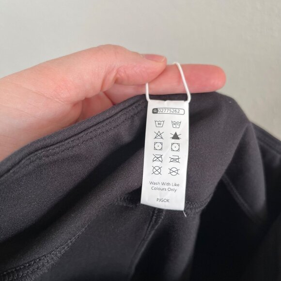 Halara Womens Flex High Waisted Pocket Tapered Work Pants Black Medium - Picture 4 of 9